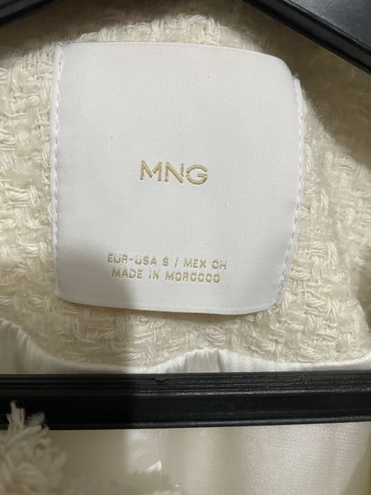 Твідовий жакет mango