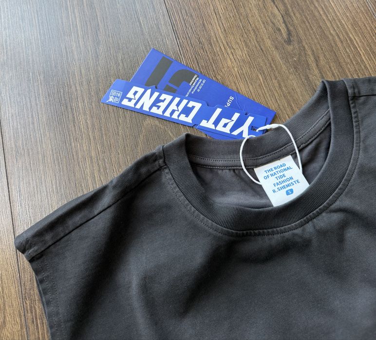 Майка Безрукавка Футболка Широка Boxy Оверсайз Y2K SK8 Washed Потерта