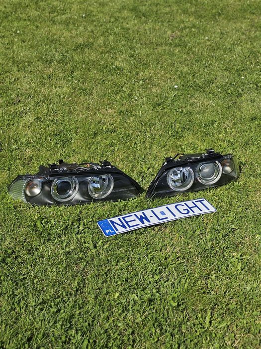 Lampy reflektory po regeneracji e39 bmw