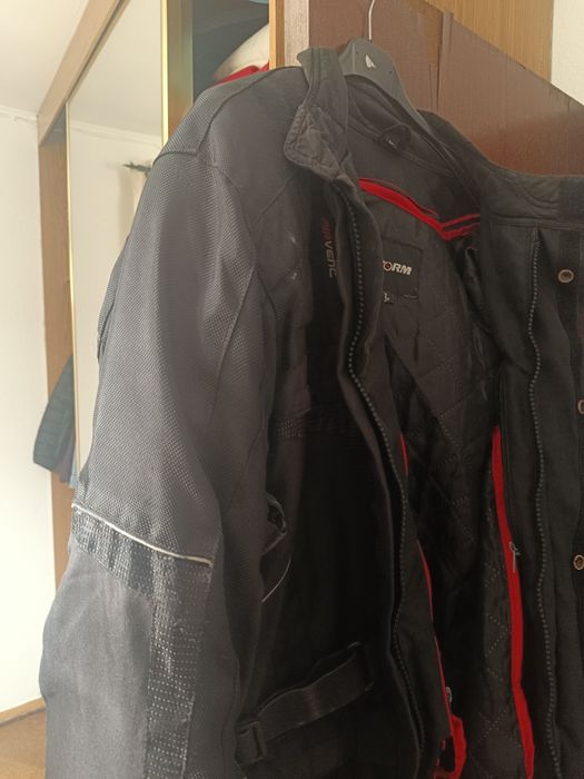 Casaco com proteção para moto