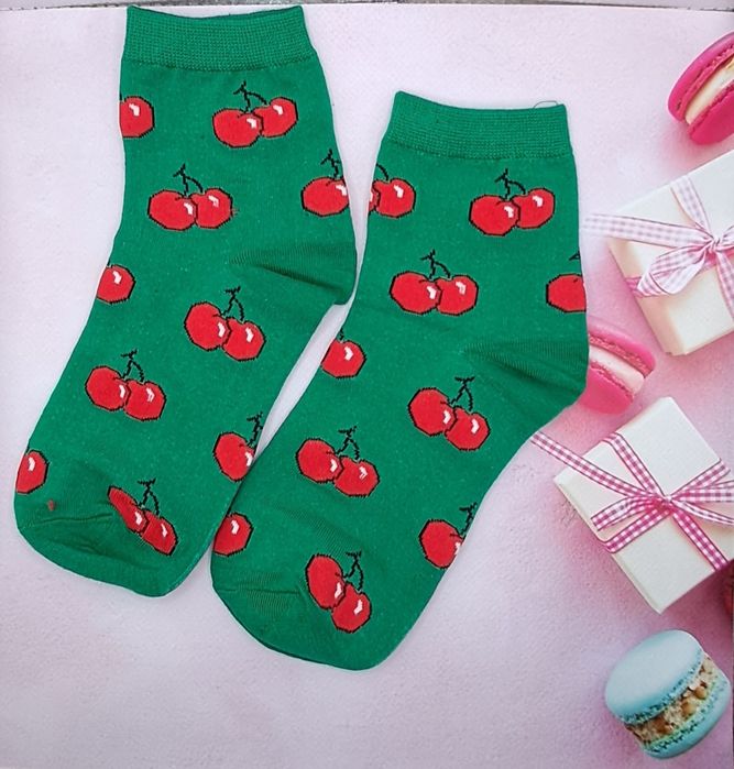 Шкарпетки жіночі різнокольорові