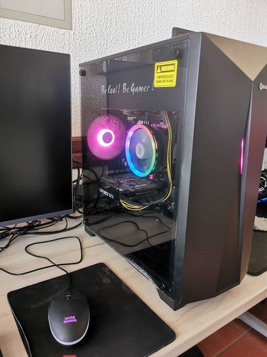 PC Gaming Ryzen5 nVidia GTX 16GB ram e SSD