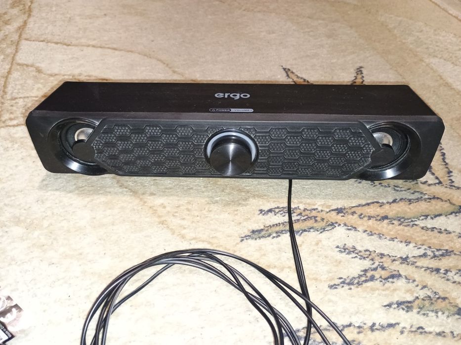 Компьютерные колонки REAL-EL S-215 / колонка саундбар ERGO SD-014