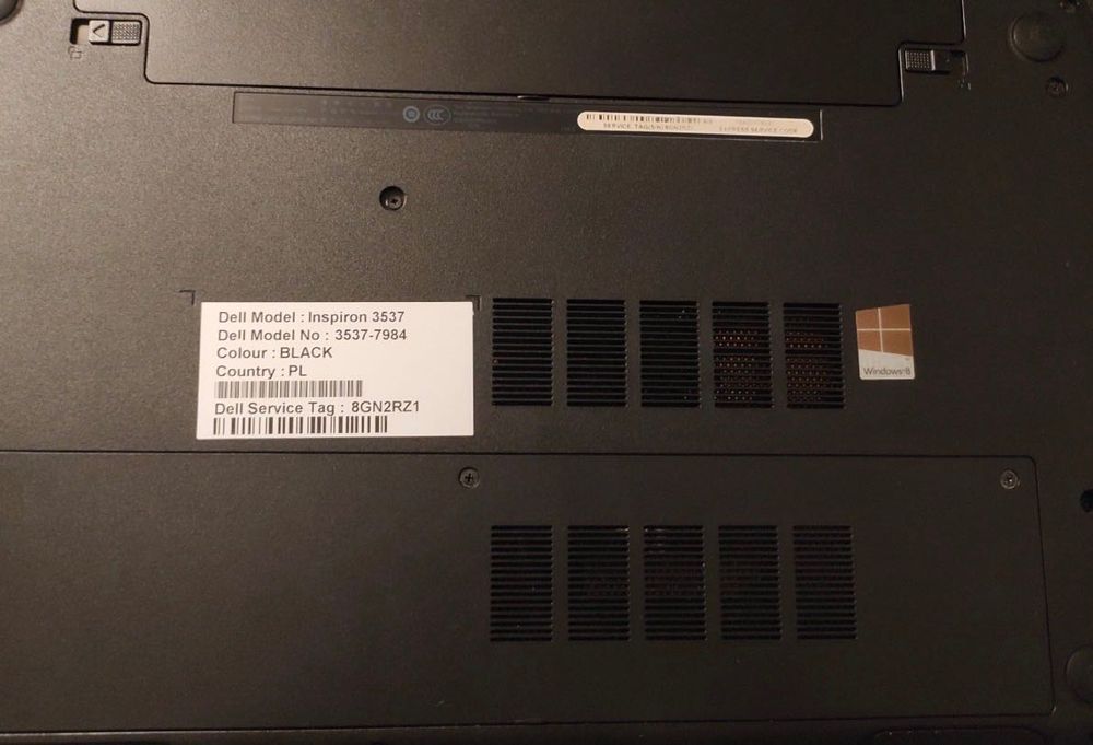 Laptop DELL Inspiron 3537