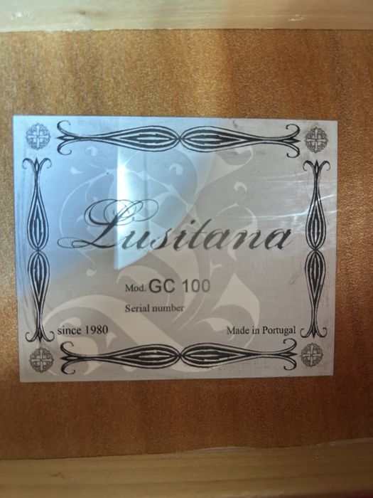Guitarra clássica Lusitana
