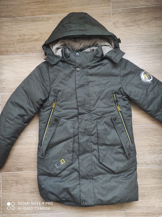 Курточка хакі зимова для хлопчика