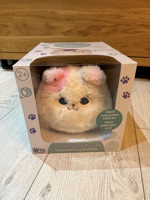 Interaktywna przytulanka Kotek Puszek