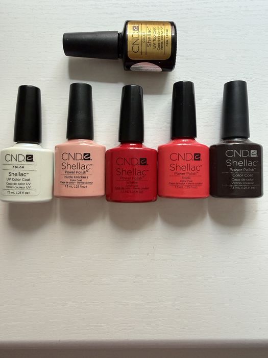 CND Shellac гель-лаки, лампа