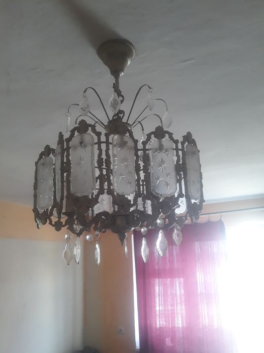 Люстра (хрустальна) старовинна