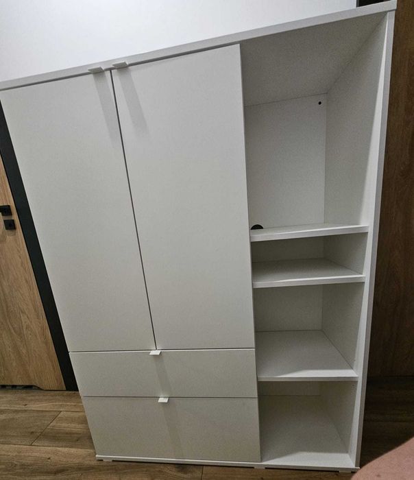 Szafka IKEA Vihals biała 105x37x140cm