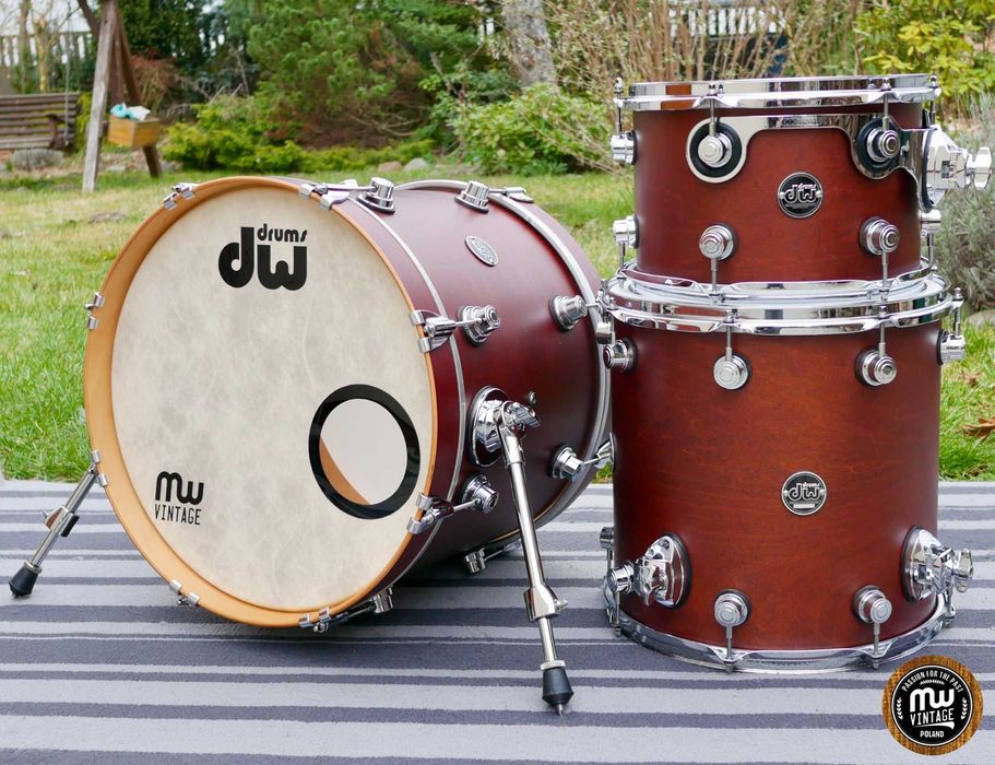 ‼️ Perkusja DW Performance Bop 18", 12", 14" Tobacco ‼️