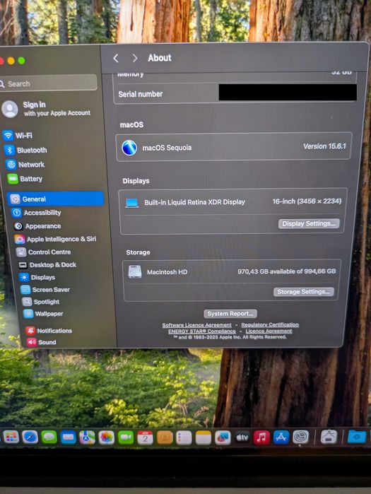 MacBook Pro 16” M2 Max 2023, 32GB RAM, 1TB SSD - Como novo
