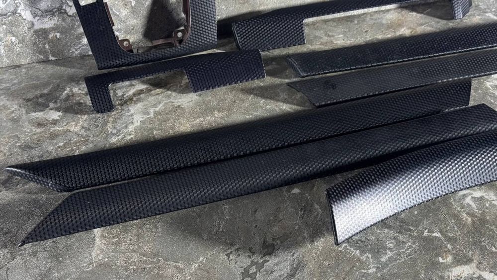 Декор салону БМВ Е46 оригінал Карбон декор салону карбоновий декор BMW