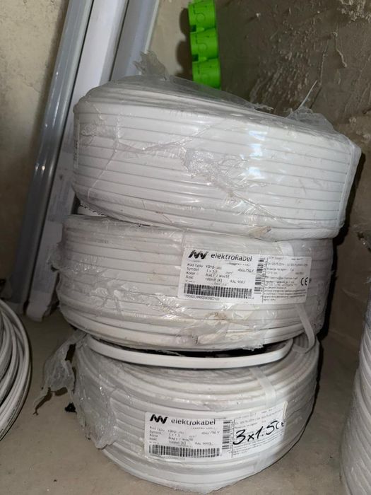 Продам кабель ВВГ 3×2,5 та 3×1.5