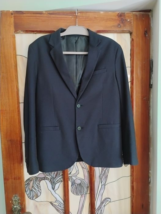 Marynarka granatowa  męska reserved L slim fit