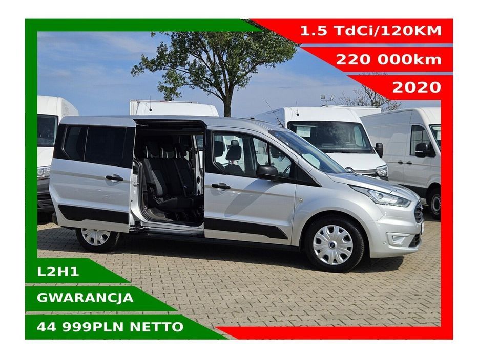 Ford Transit Connect Klimatyzacja Tempomat Blis Asystent Pasa