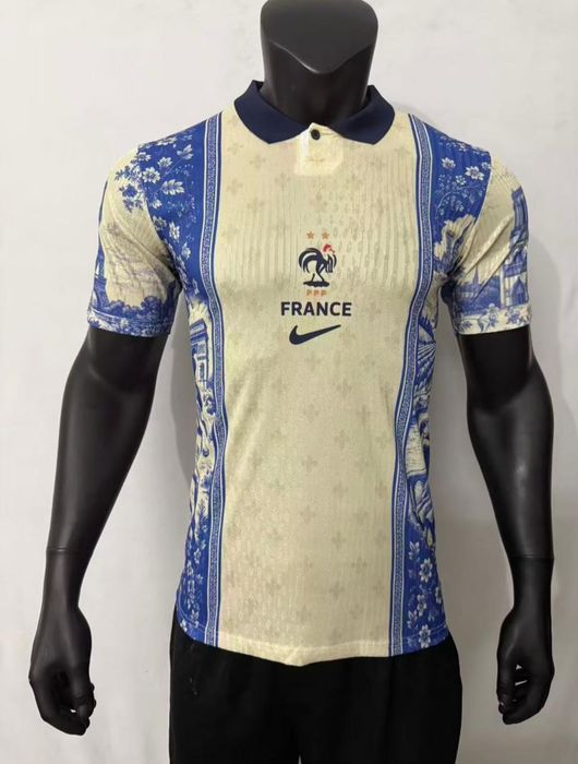 France Football Shirt Concept Edition 2026 - Toile de Jouy Pattern