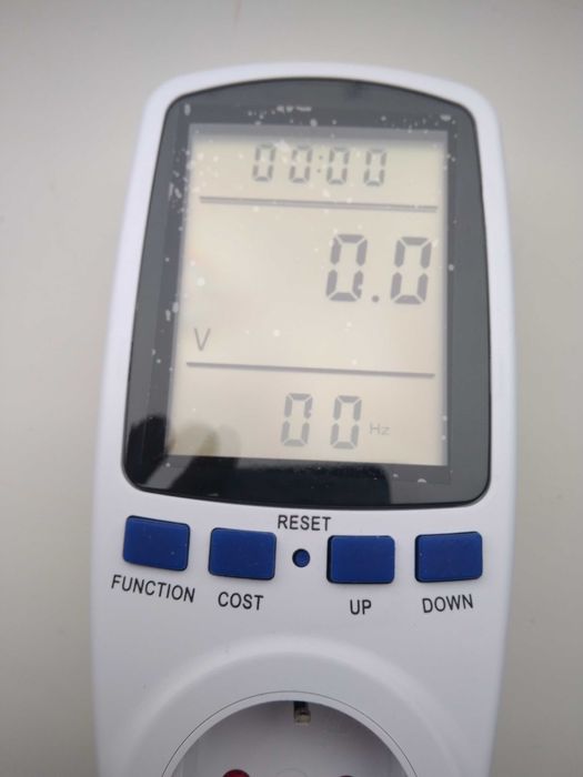 Ваттметр с подсветкой. амперметр вольтметр энергометр Енергометр