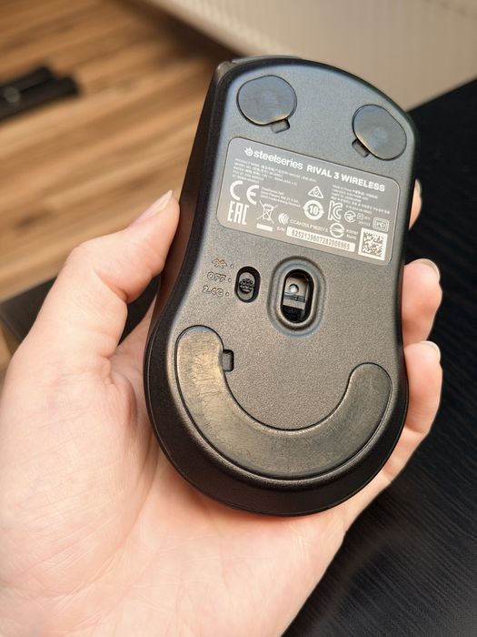 Myszka komputerowa steelseries rival 3 series wireless