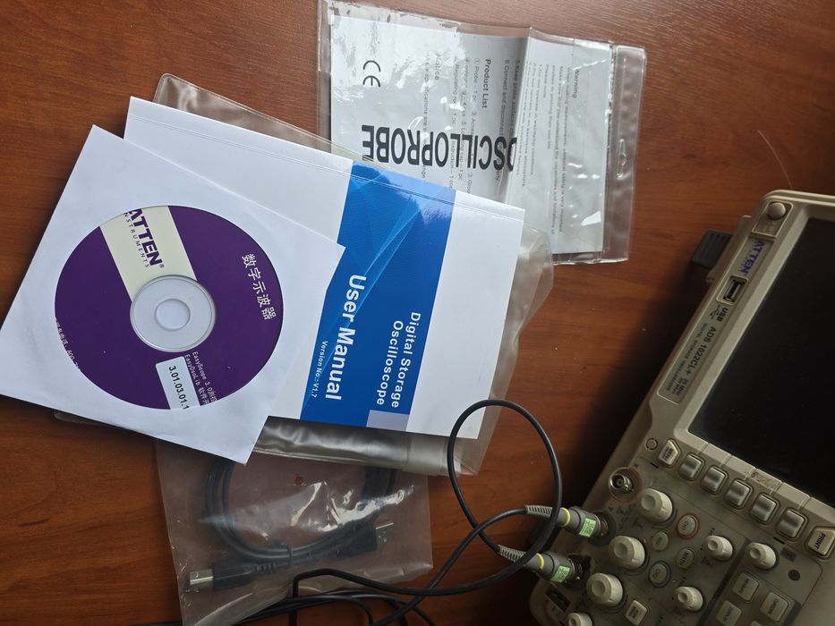Oscyloskop ATTEN ADS 1022+ 25MHz Jak nowy