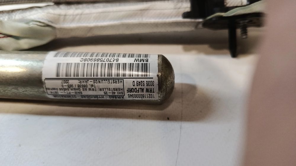 Airbag cortina esquerdo BMW 1 (E87)
