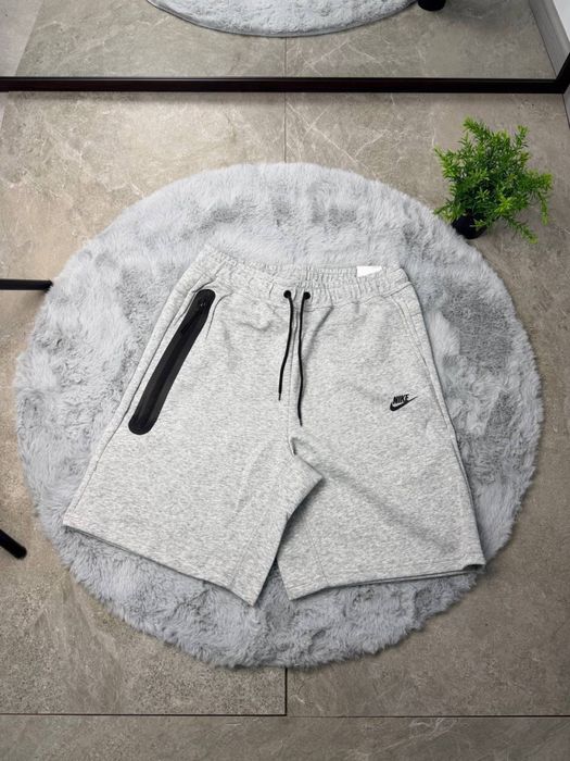 Шорти Nike tech Fleece | найк теч флис M,L,XL Чорний та сірий колір