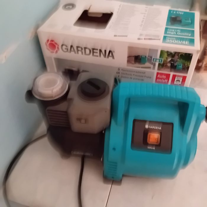 Pompa ogrodowa Gardena.