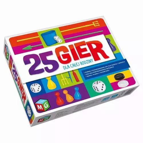 25 gier dla całej rodziny. Multigra. Nowy Produkt