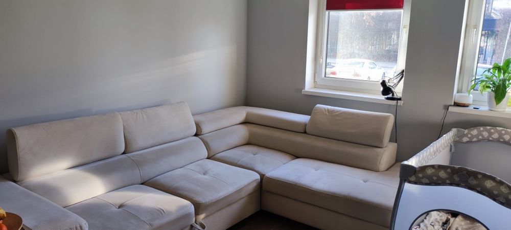 Kanapa narożna z funkcją spania