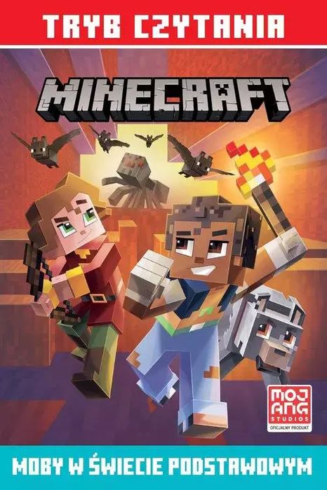 Tryb czytania. Minecraft. Moby w świecie podstawowym. Harperkids. Nowy Produkt