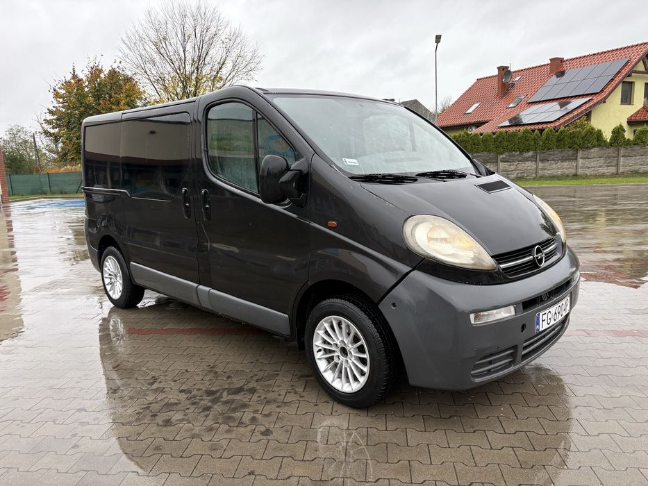 Opel vivaro trafic brygadówka klima
