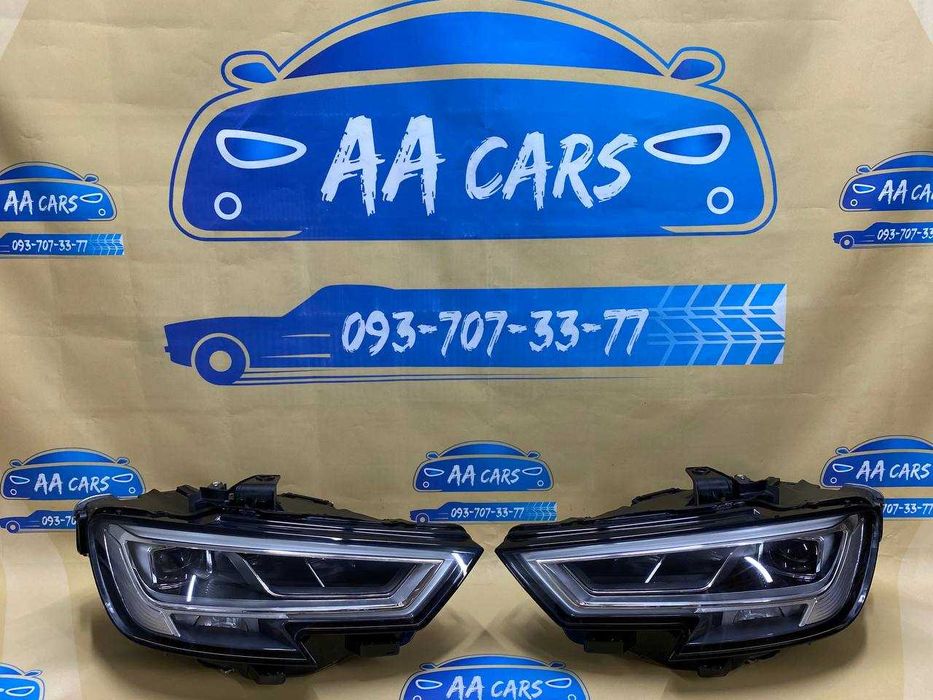 Фары Фари Фара Audi A3 S3 8V0 Full LED 2017-2020 Ауди А3
