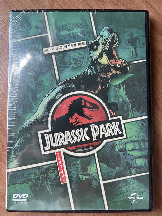 Jurassic Park DVD, new and sealed, with Portuguese subtitles