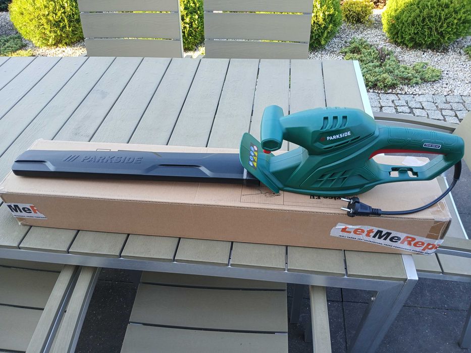 Elektryczne nożyce do żywopłotu, Parkside 230 V 450 W, nowe nieużywane!