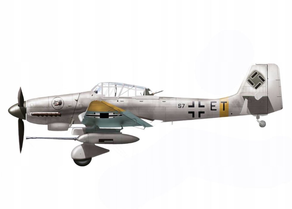 Samolot  Junkers Ju-87 model do sklejania 72072 Hobby 2000