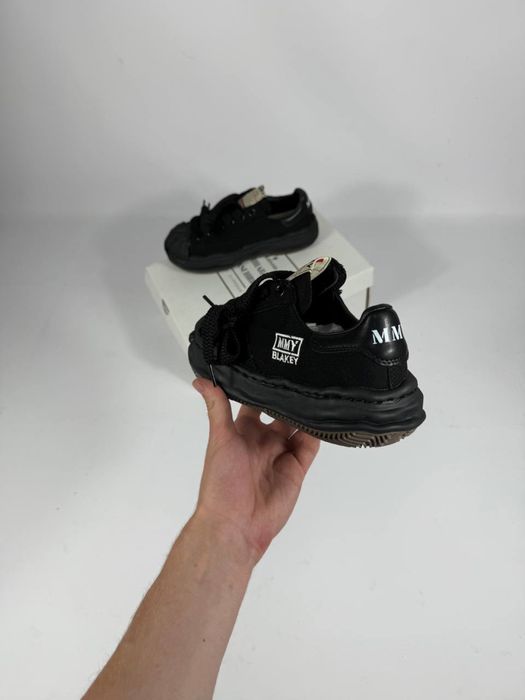[БЕЗ ПЕРЕДОПЛАТИ] Кеди Maison Mihara Yasuhiro MMY all black чорні