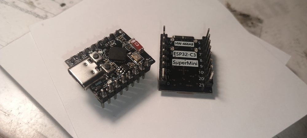 Плата разработки ESP32-C3 SuperMini (Type-C)