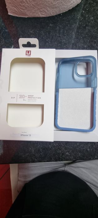 Capa UAG nova azul para iphone 13