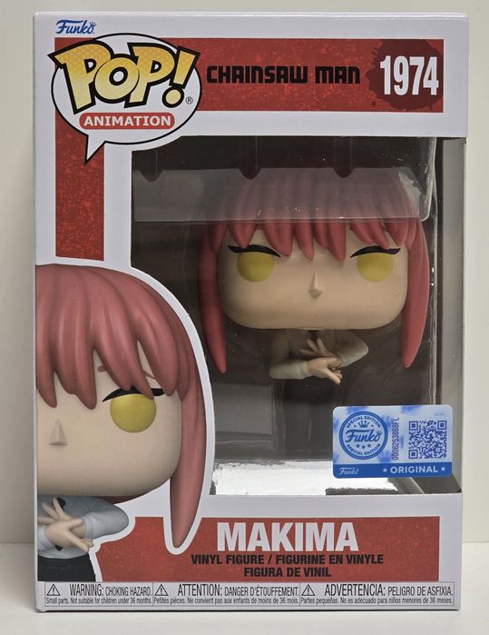 Makima - chainsaw man funko pop 1974