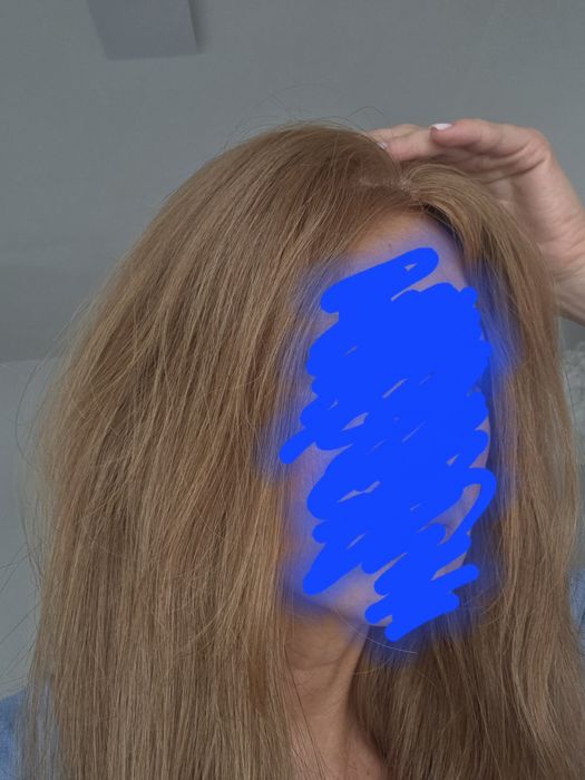 Topper włosy naturalne ton 7