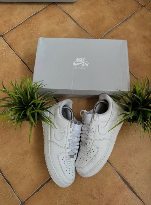 Кроссівки nike air force white/ белие форсы