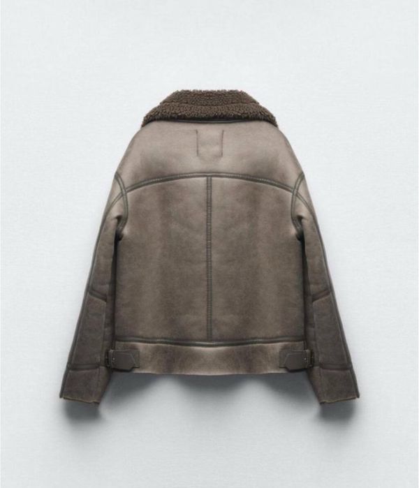 Дублянка zara тепла еко хутро