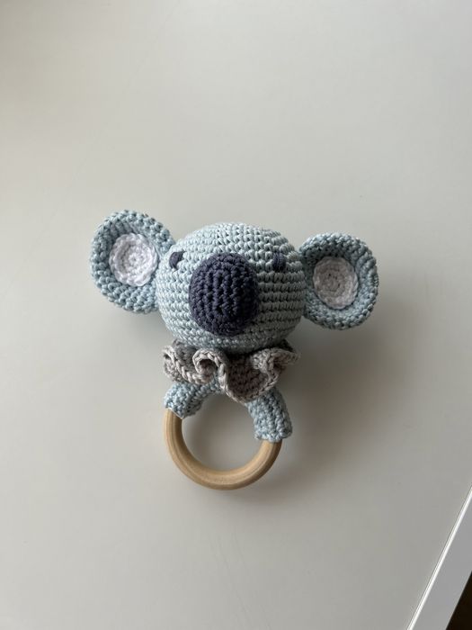 Chocalho para bebé em croché