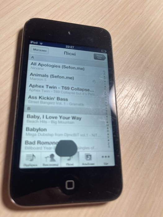 Ipod touch 4 + зарядка
