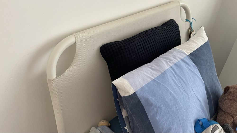 Cama individual 90x200 com colchao e estrado