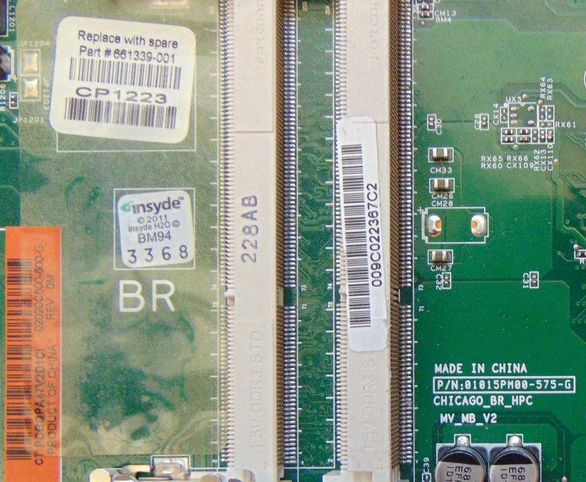 Материнская плата HP Compaq cq57 2000 630 635 (P/N: 01015PM00-575-G)