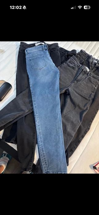 5 x spodnie zara , marc jacobs i inne