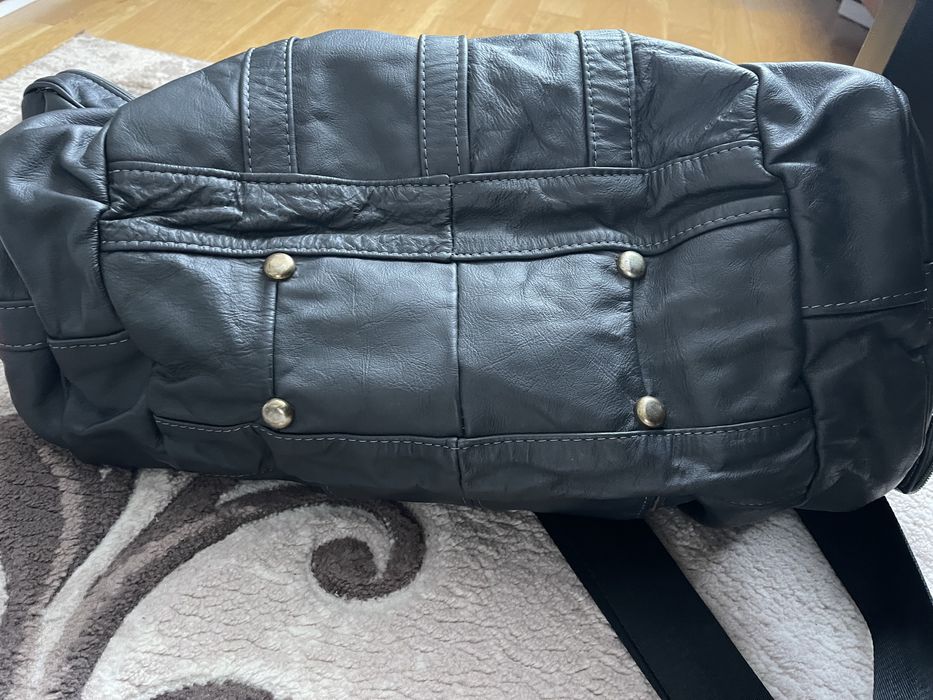 Шкіряна дорожня сумка