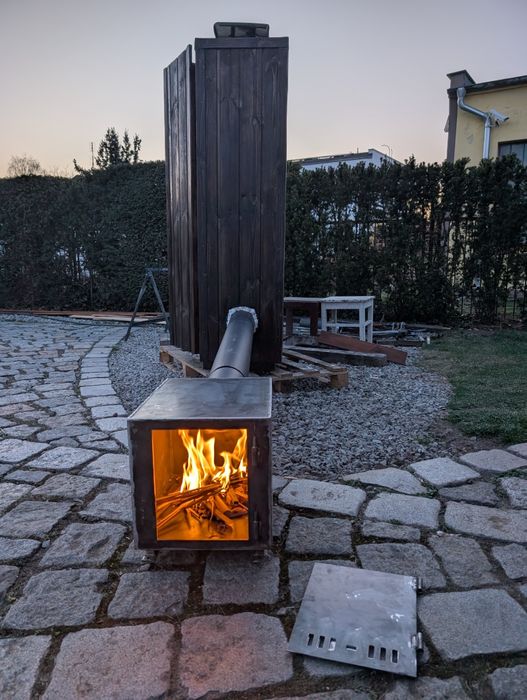 Wędzarnia duża 120x90 komora wędzenia zaizolowana wełną