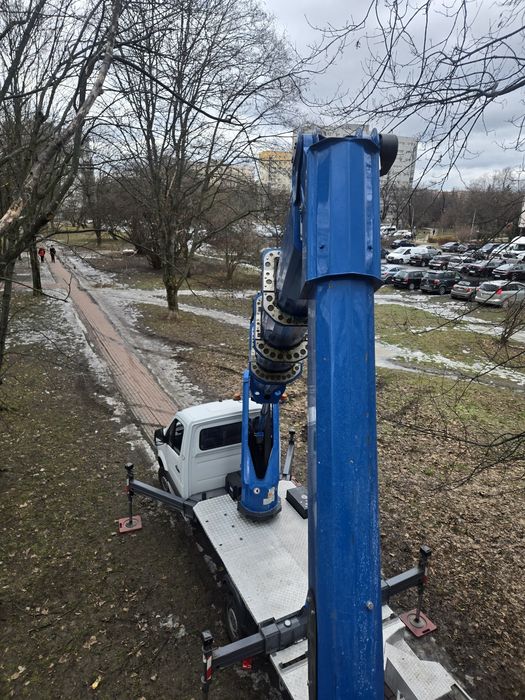 Wynajem podnośnika koszowego zwyżka